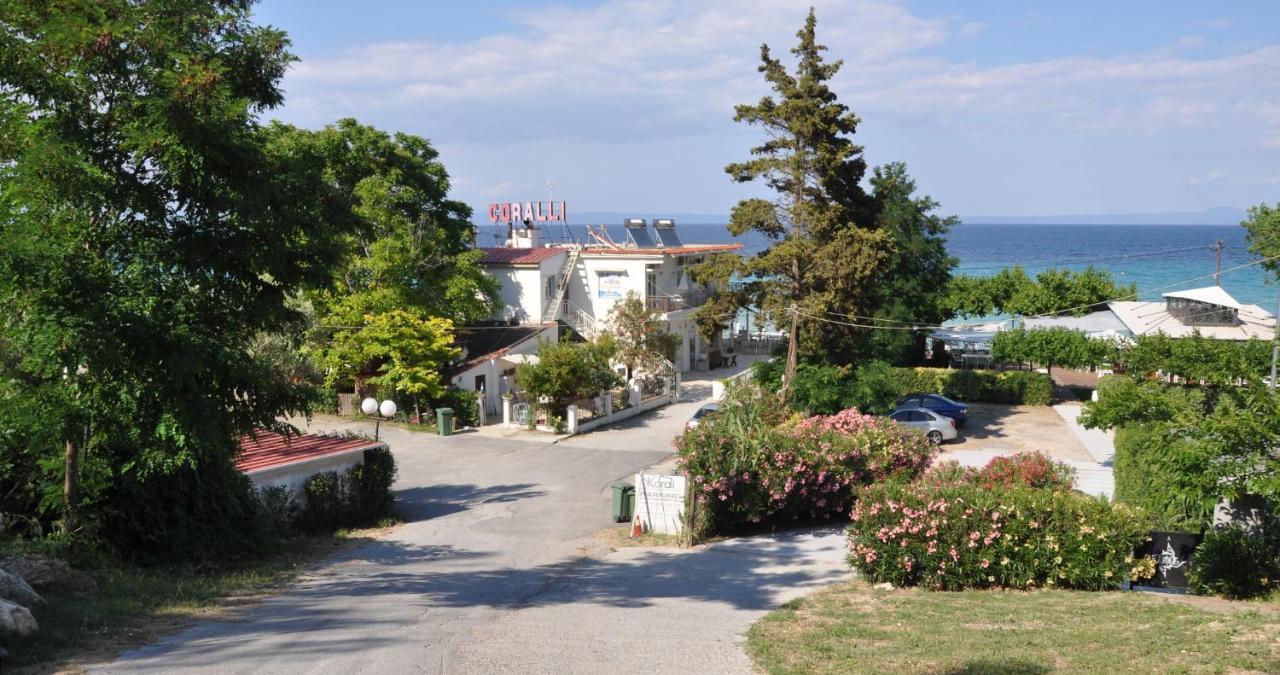 Coralli Beach Studios-Apartments Kallithea  Luaran gambar