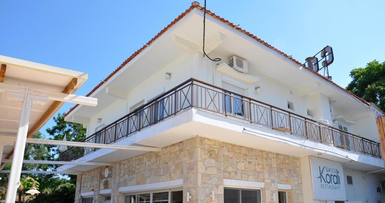 Coralli Beach Studios-Apartments Kallithea  Luaran gambar